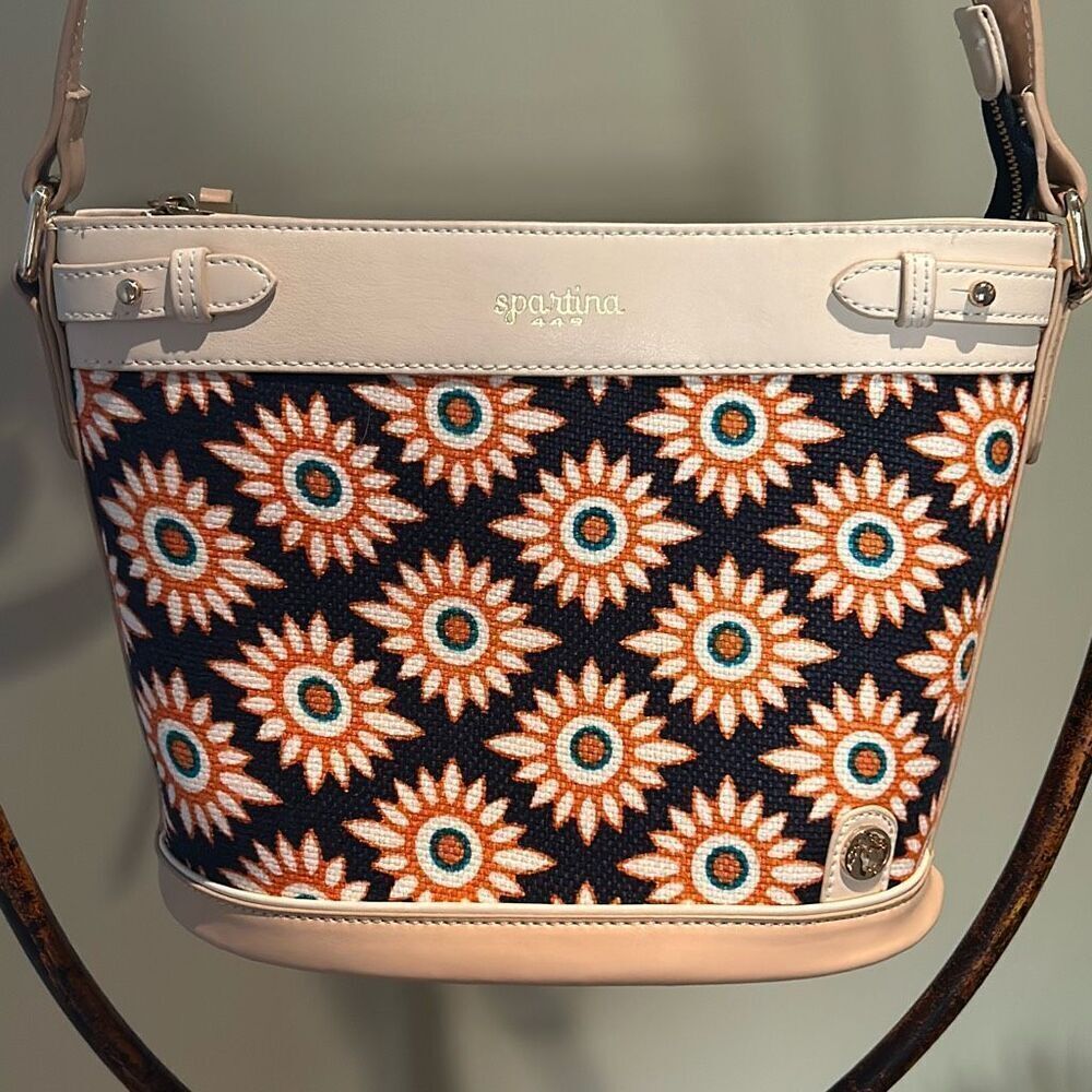 SPARTINA 459 Leather Crossbody Bag
